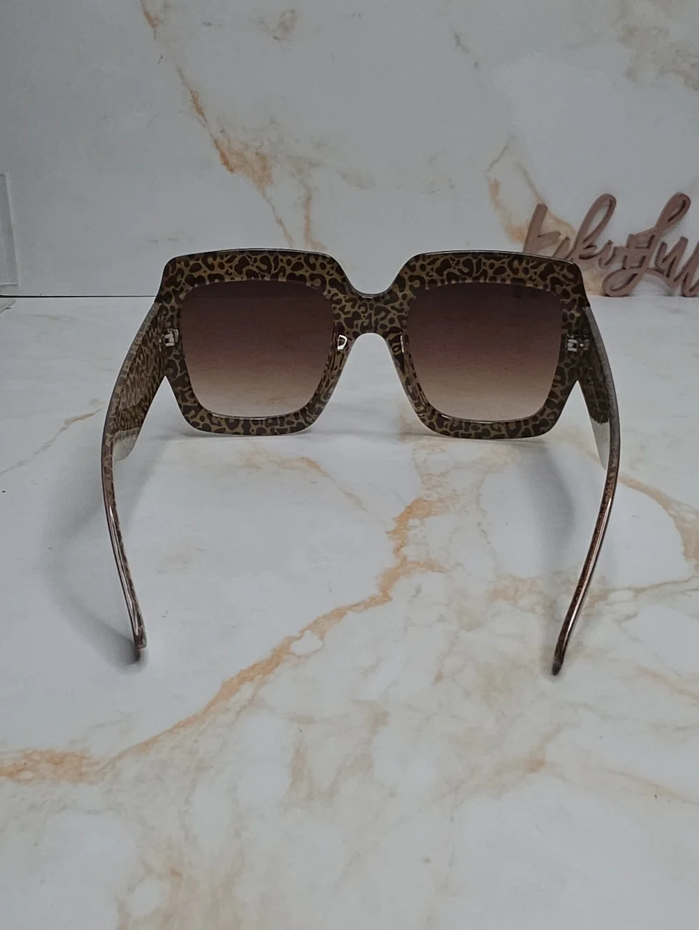 Circus by Sam Edelman™ Brown Square Oversized Sunglasses
